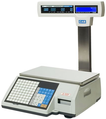 Váha etiketovací systémová CAS CL5500 6kg s nožkou