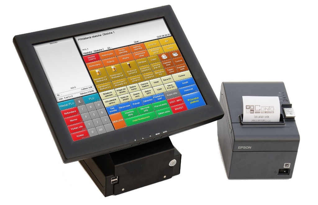 LYNX POS 15" V-touch dotykový systém Conto Standard Win10 EET